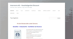 Desktop Screenshot of internorm-ag.ch